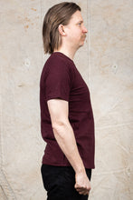 Warehouse & Co Freedom Sleeve T-shirt Bordeaux