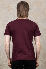 Warehouse & Co Freedom Sleeve T-shirt Bordeaux