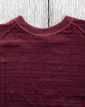 Warehouse & Co Freedom Sleeve T-shirt Bordeaux