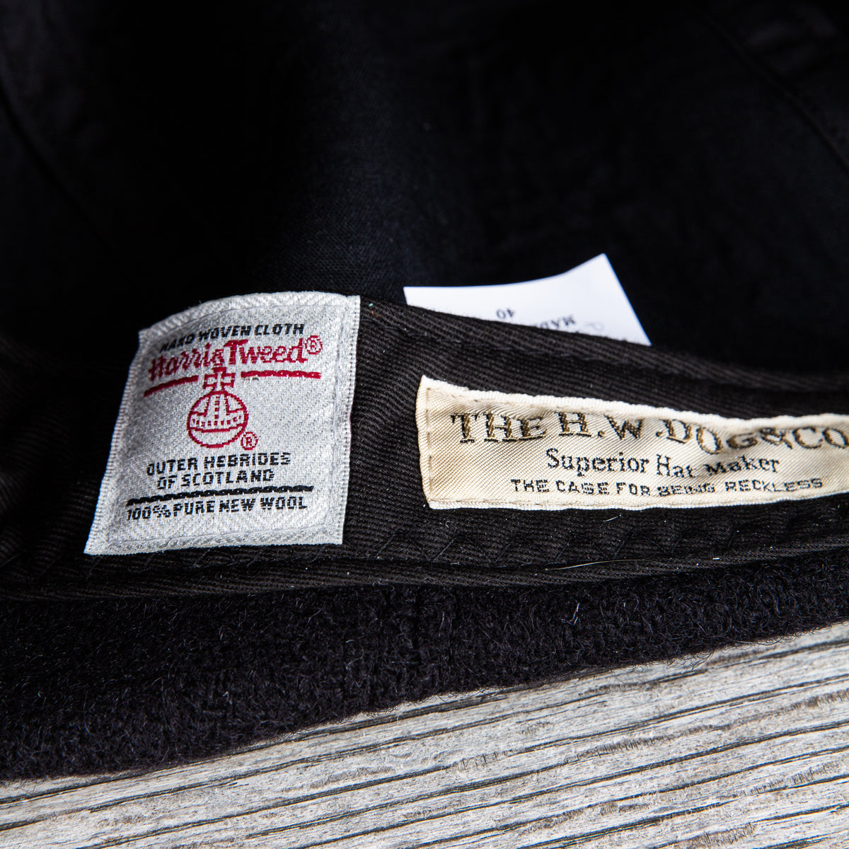 H. W. Dog & Co. Harris Tweed PK CAP