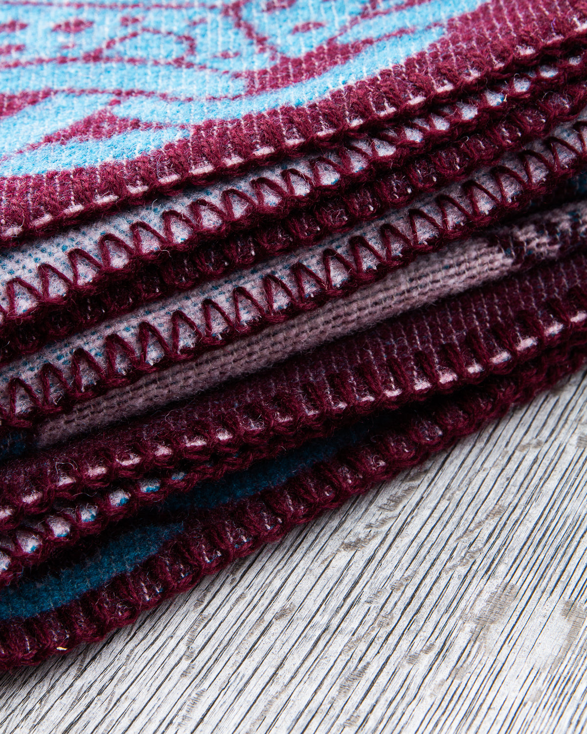 Björn Atldax × Indigofera Wool Blanket Pizza Hyena