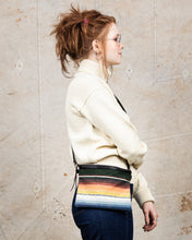 Crossed Arrows Vintage Rug Sacoche Bag