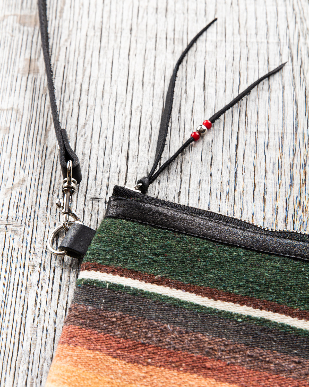 Crossed Arrows Vintage Rug Sacoche Bag