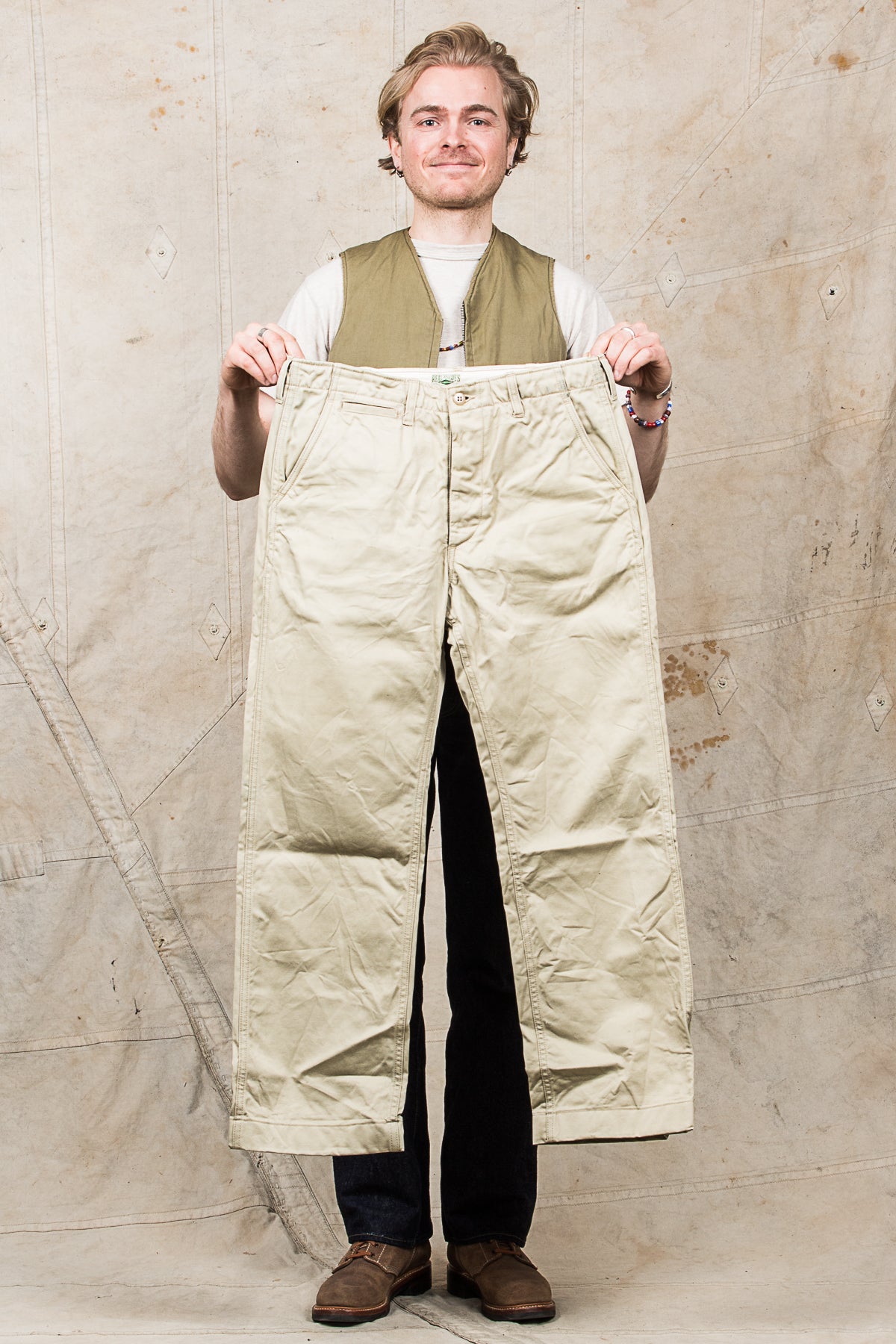 Second Hand Real McCoy's Chinos Pants W 34 / L 34