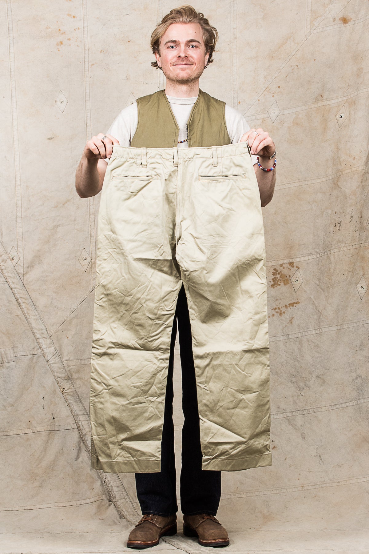 Second Hand Real McCoy's Chinos Pants W 34 / L 34