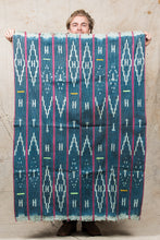 African Indigo Baulé Ikat Textile No. 24