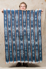 African Indigo Baulé Ikat Textile No. 25