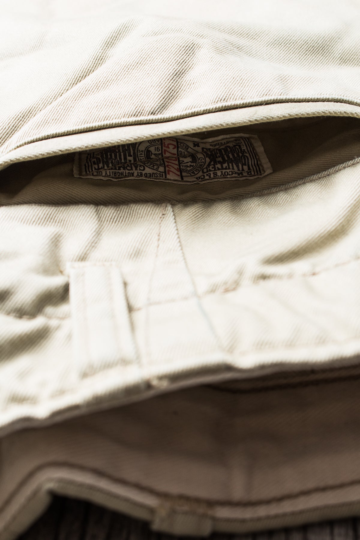 Second Hand Real McCoy's Chinos Pants W 34 / L 34