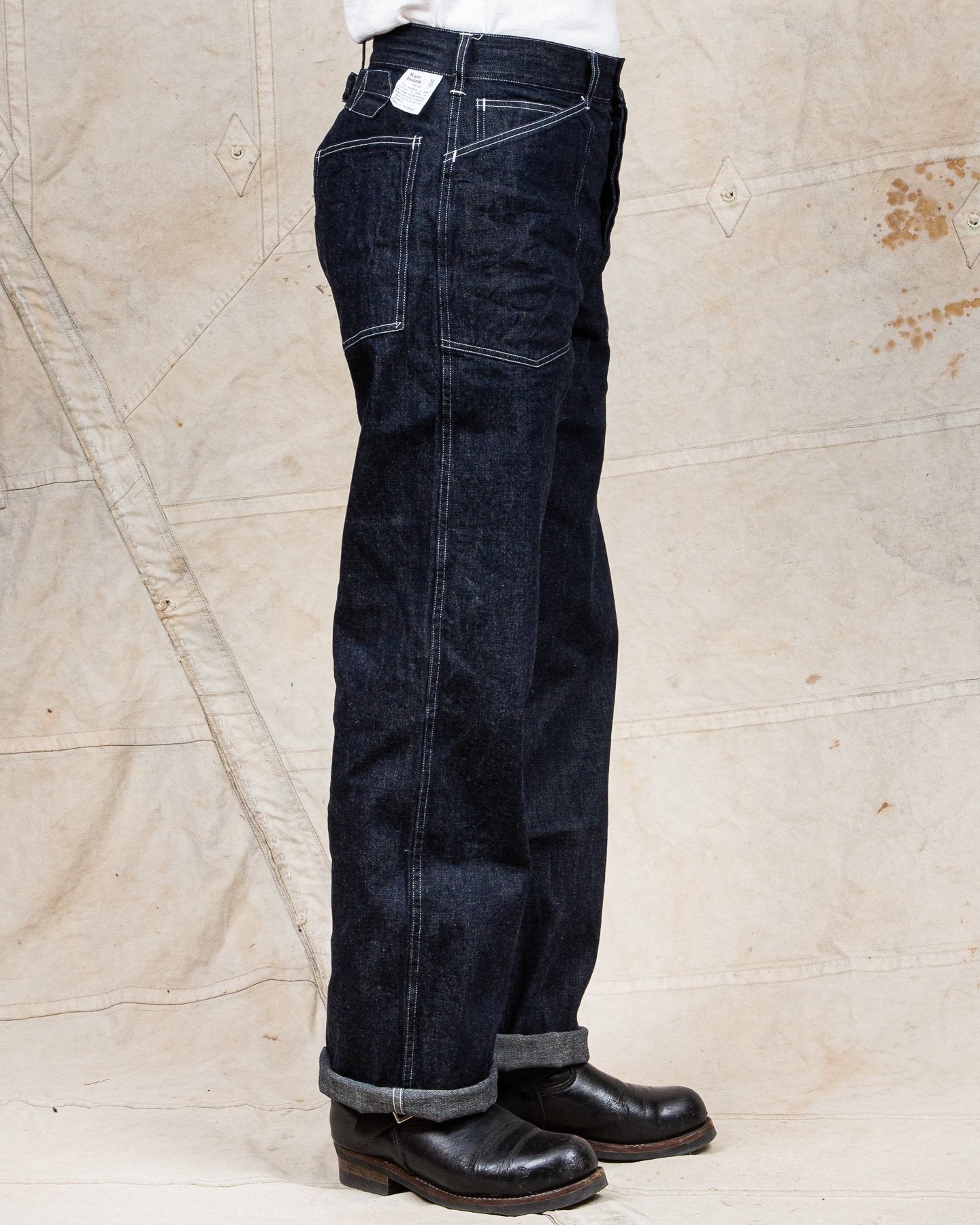 バズリクソンズ BR41106 TROUSERS, WORKING, DENIM Buzz Rickson's BR41106 Trousers Working Denim