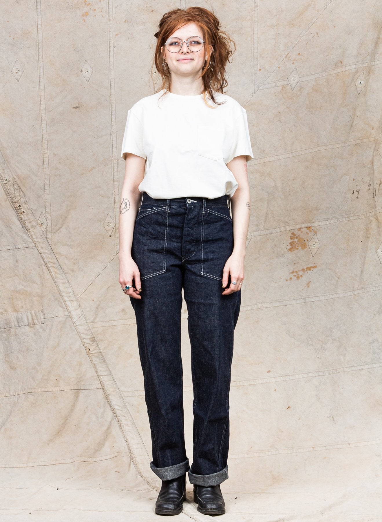 Buzz Rickson's BR41106 Trousers Working Denim