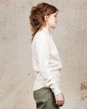 Buzz Rickson Long Sleeve Thermal Henley Shirt White