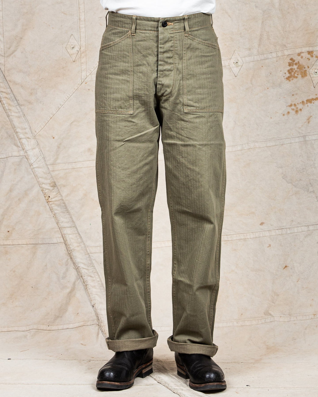 Buzz Rickson's HBT Twill USMC Pants Early Spec