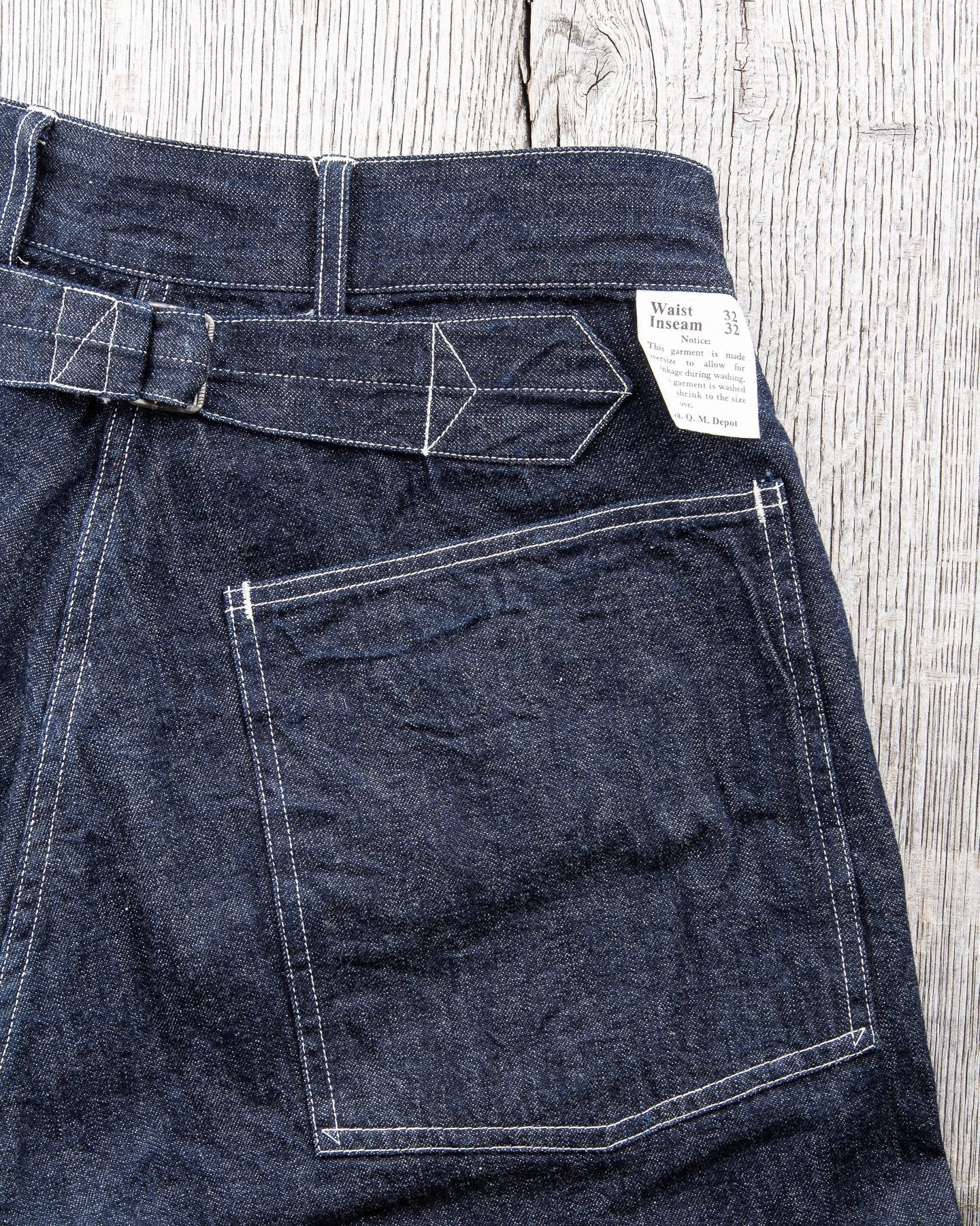 BuzzRickson QM Approved Function Denim