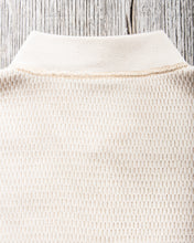 Buzz Rickson Long Sleeve Thermal Henley Shirt White
