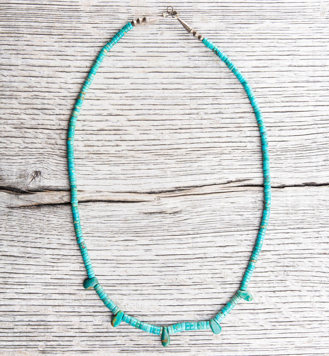 Vintage Navajo Turquoise Necklace