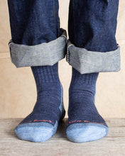 Darn Tough 1903 Womens Wool Socks Hiker Micro Crew Sock Cushion Denim