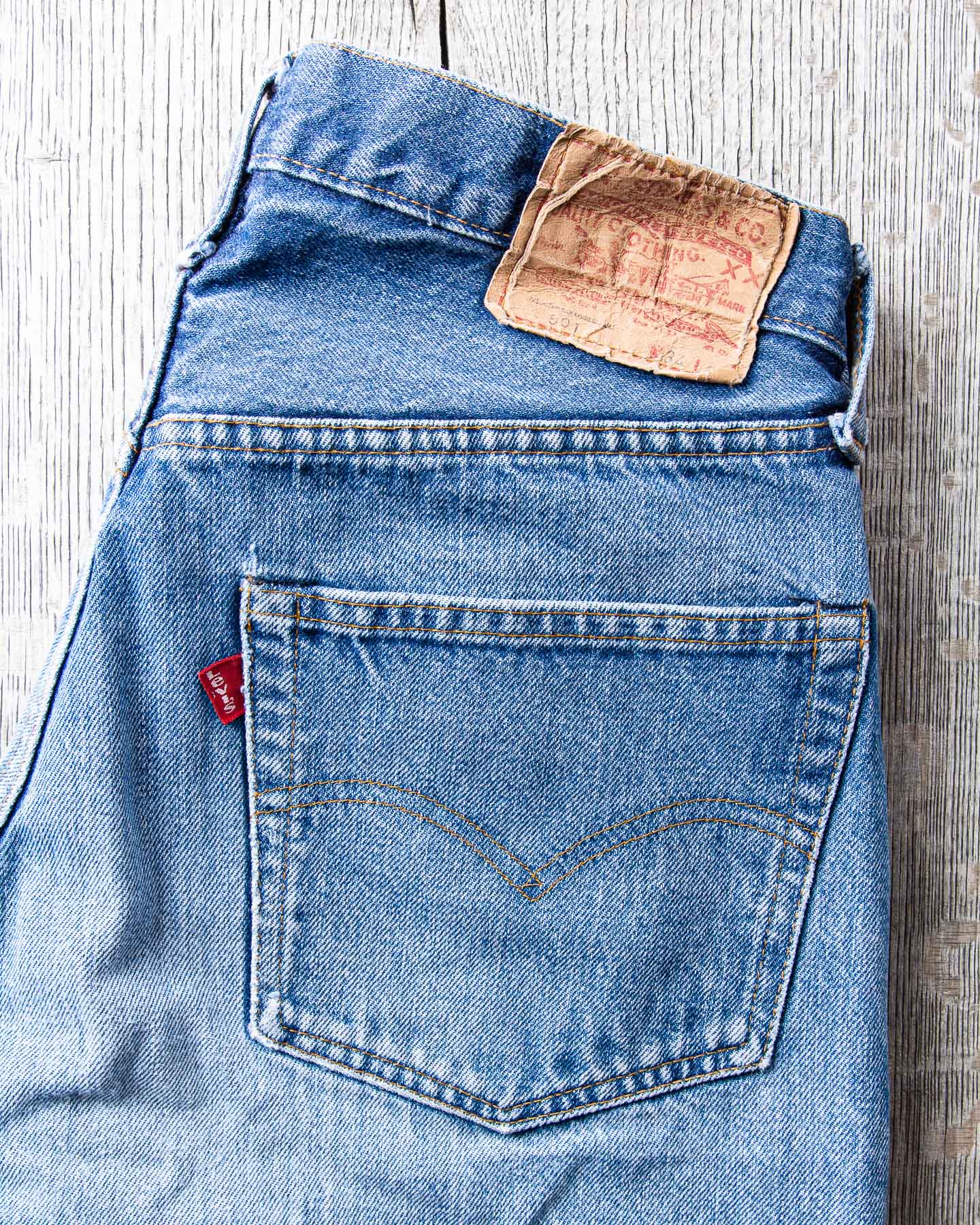 Vintage 80's Levi's 501 Red Line Selvedge Jeans – Second Sunrise