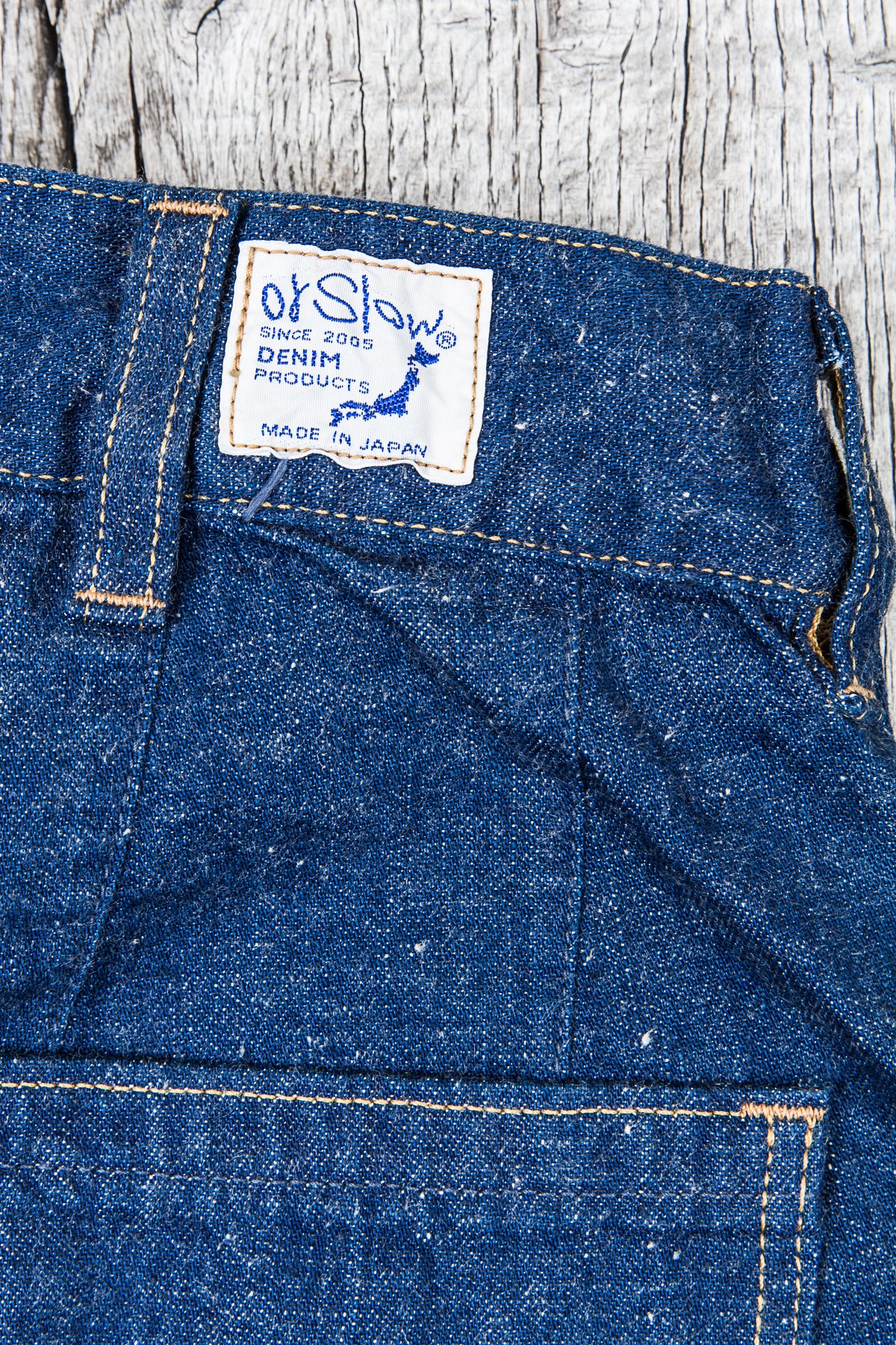 OrSlow Women's Baggy Ranch Pants Denim
