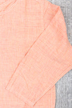 OrSlow Pullover Linen Shirt Orange