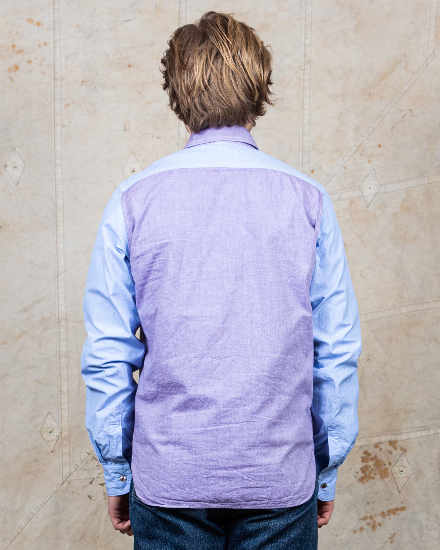 Nigel Cabourn BRITISH OFFICERS SHIRT リネン Nigel Cabourn - British Officers Shirt in Navy – gravitypope