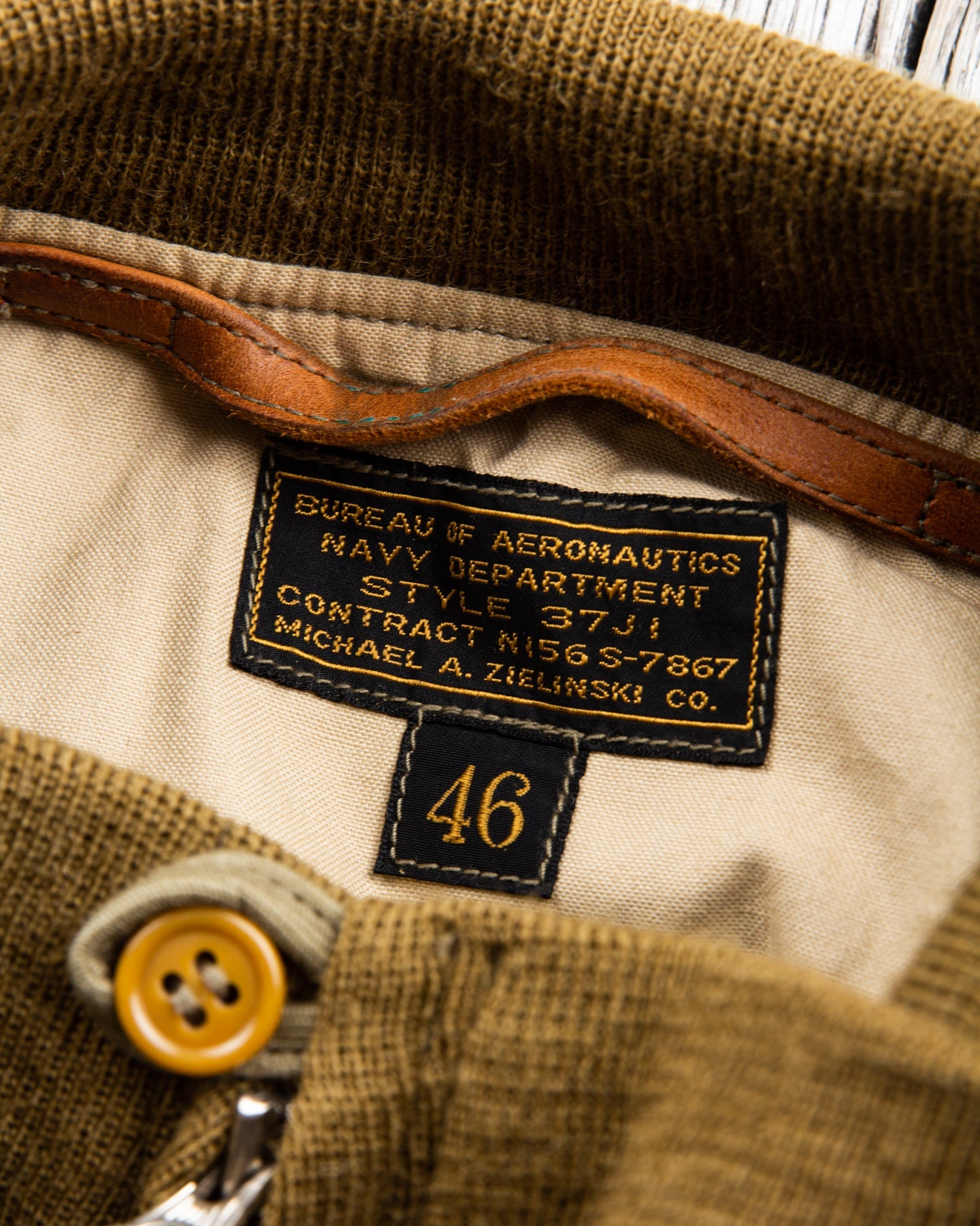 Second hand Real McCoy's Style 37J1B A. Zielinski Co. Flight