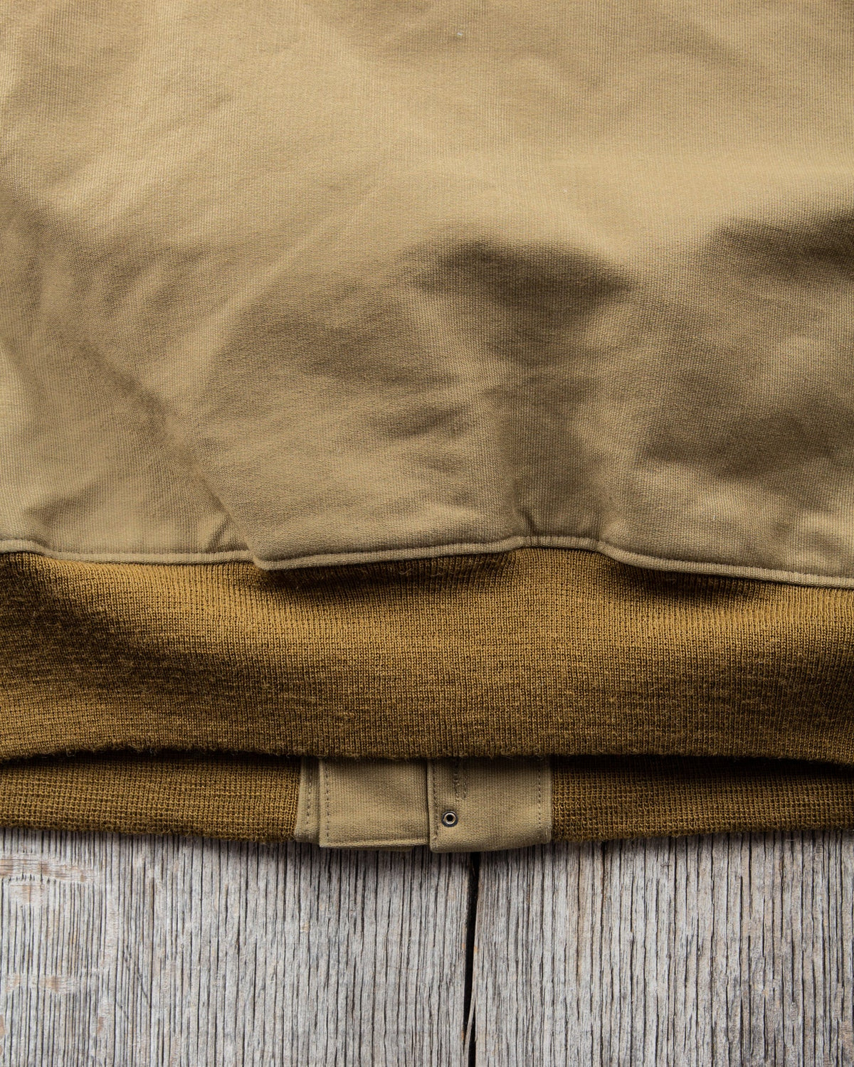 Second hand Real McCoy's Style 37J1B A. Zielinski Co. Flight Jacket Khaki Size 46