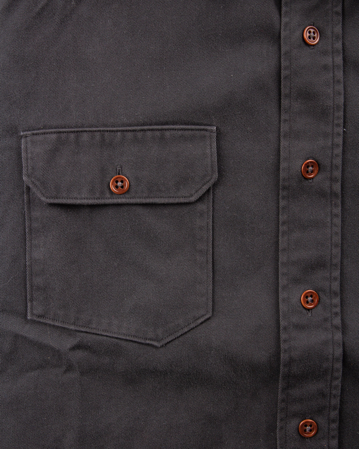 Second Hand Indigofera Alamo Shirt Grey Black Size M