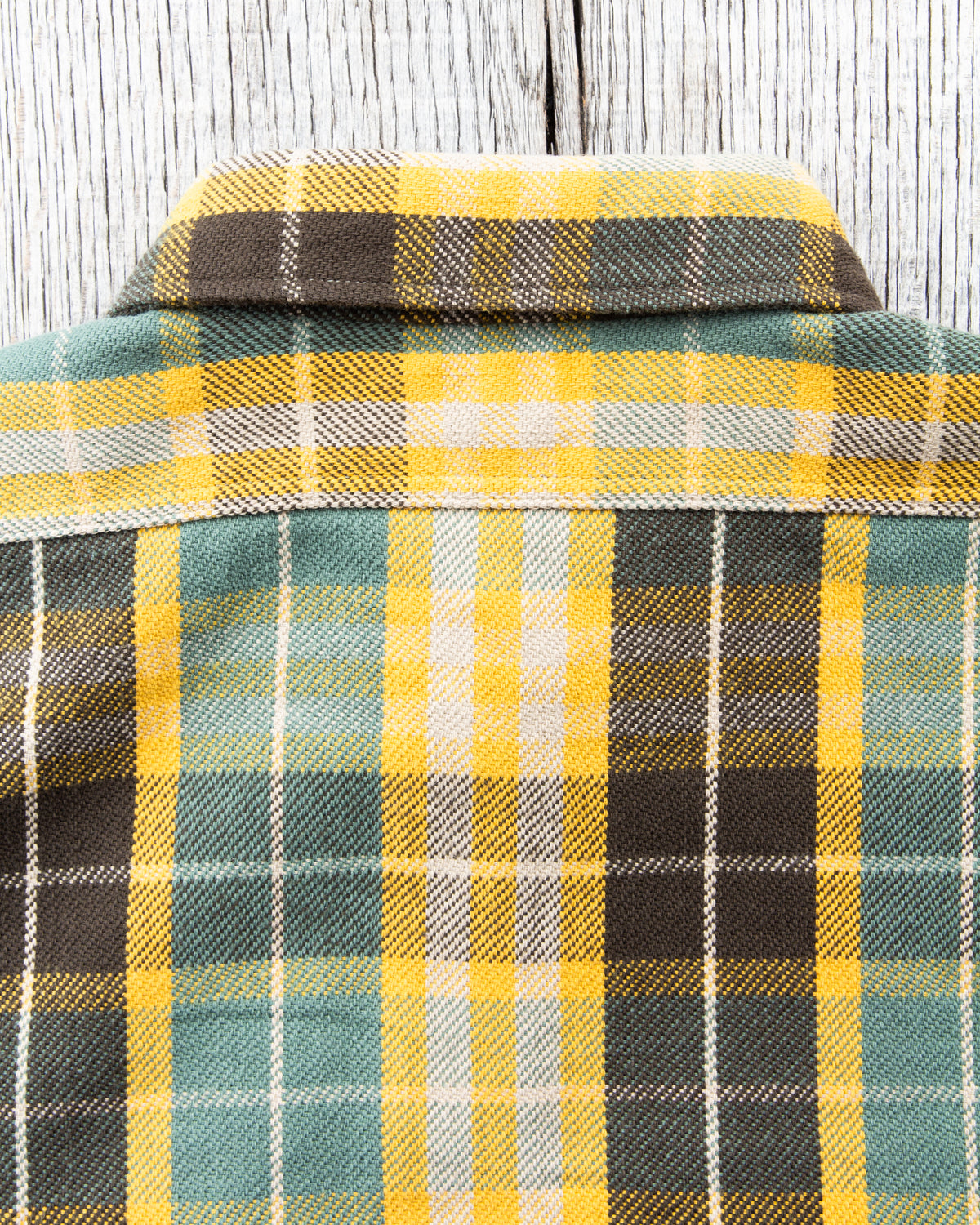 Warehouse & Co Lot 3104 Heavy Flannel Shirt Green