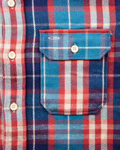 Warehouse & Co Lot 3104 Heavy Flannel Shirt Blue