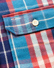 Warehouse & Co Lot 3104 Heavy Flannel Shirt Blue