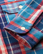 Warehouse & Co Lot 3104 Heavy Flannel Shirt Blue