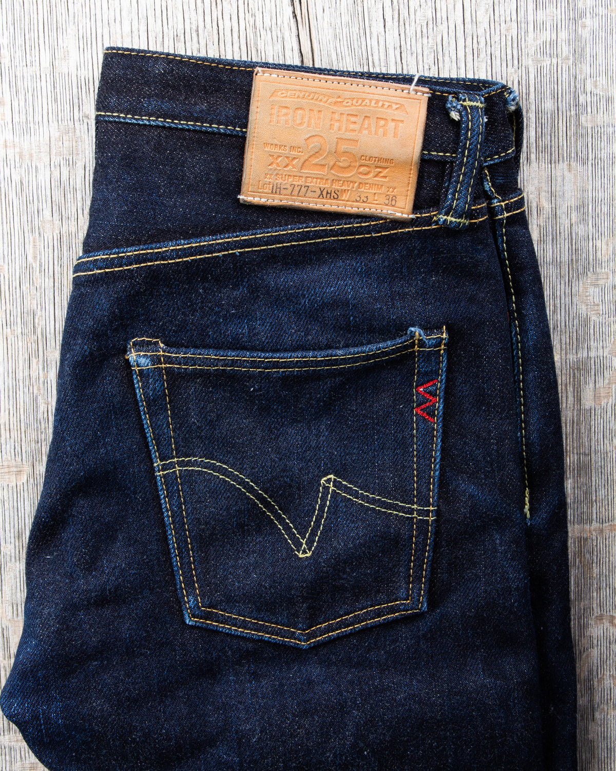 Second Hand Iron Heart IH-777XHS 25oz Slim Tapered Jeans W