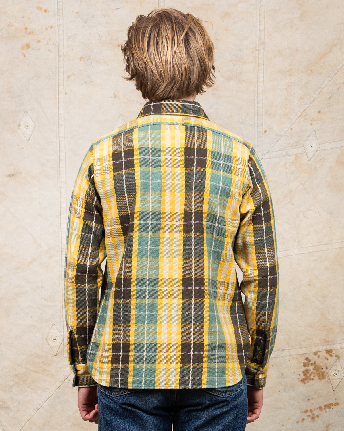 Warehouse & Co Lot 3104 Heavy Flannel Shirt Green