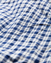 Warehouse & Co Lot 2166 Indigo Check Round Collar Jacket
