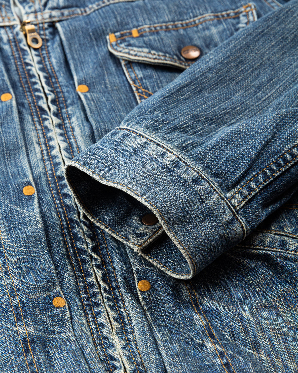 Second Hand Wrangler Embroidered Denim Jacket