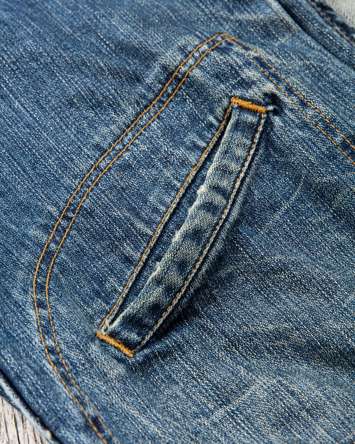 Second Hand Wrangler Embroidered Denim Jacket
