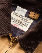 Second hand Bensimon Surplus Blanket Lined Brown Duck Work Jacket