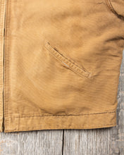 Second hand Bensimon Surplus Blanket Lined Brown Duck Work Jacket