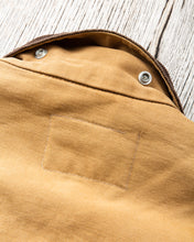 Second hand Bensimon Surplus Blanket Lined Brown Duck Work Jacket