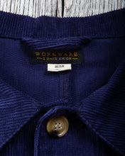 Second hand Workware Hong Kong Corduroy Unisex Jacket Navy Size S