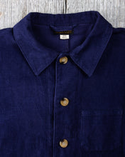 Second hand Workware Hong Kong Corduroy Unisex Jacket Navy Size S