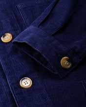 Second hand Workware Hong Kong Corduroy Unisex Jacket Navy Size S