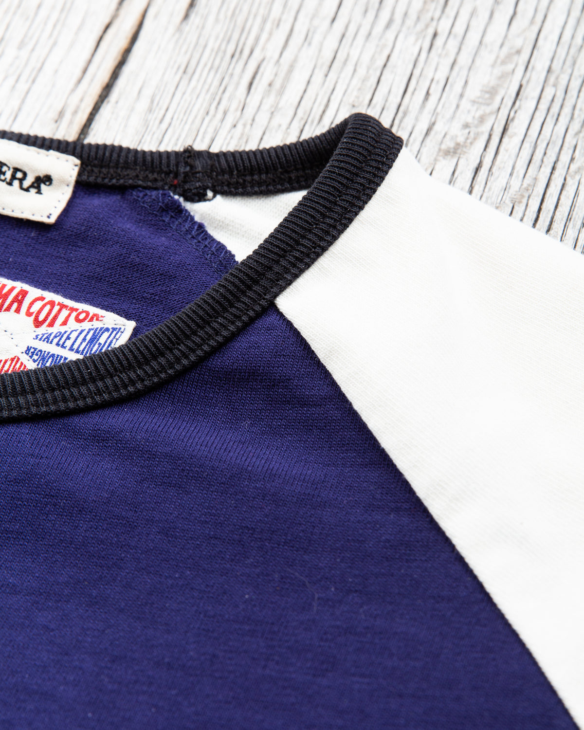 Indigofera Leon Raglan Sweater Pacific Cocatoo Black
