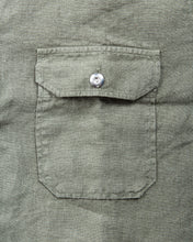 Indigofera Delray Shirt Linen Canvas M*A*S*H Green