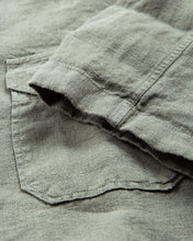 Indigofera Delray Shirt Linen Canvas M*A*S*H Green