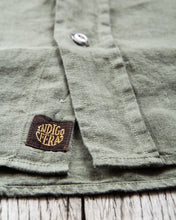 Indigofera Delray Shirt Linen Canvas M*A*S*H Green