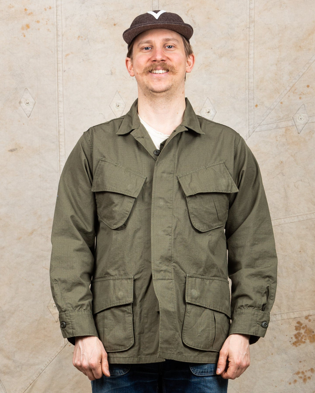Second Hand OrSlow Ripstop Tropical Jacket Size 1/S