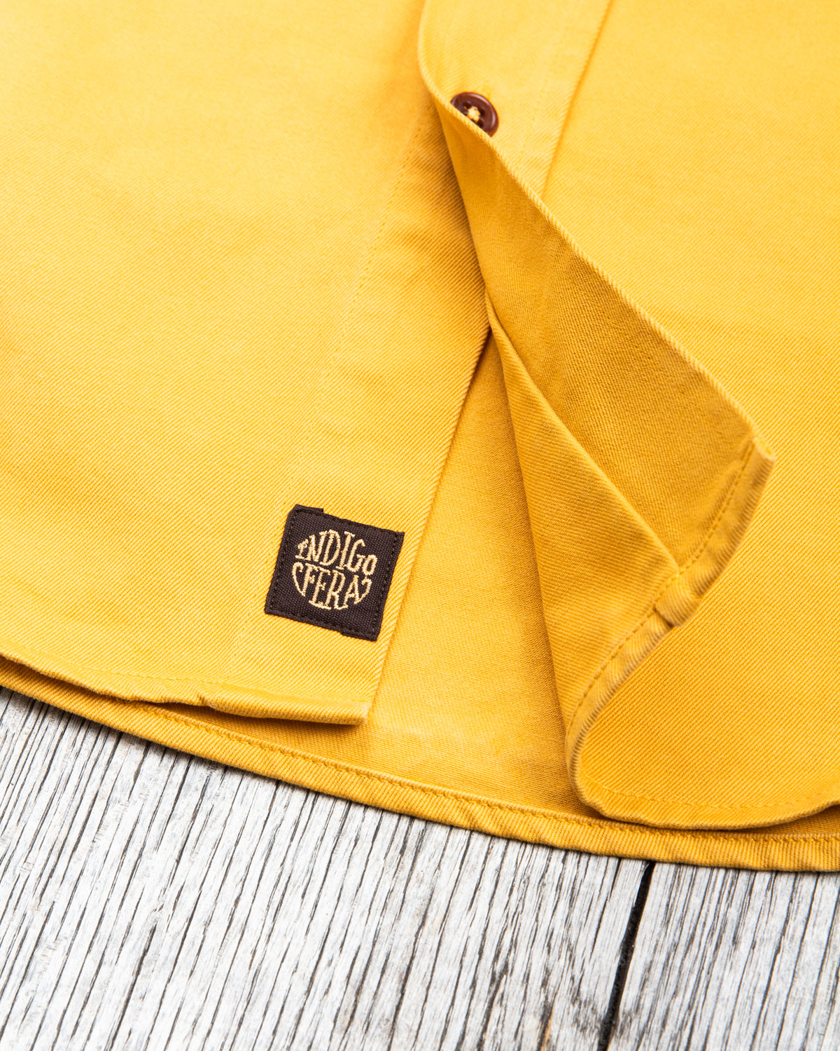 Indigofera Alamo Shirt Yellow Hornet