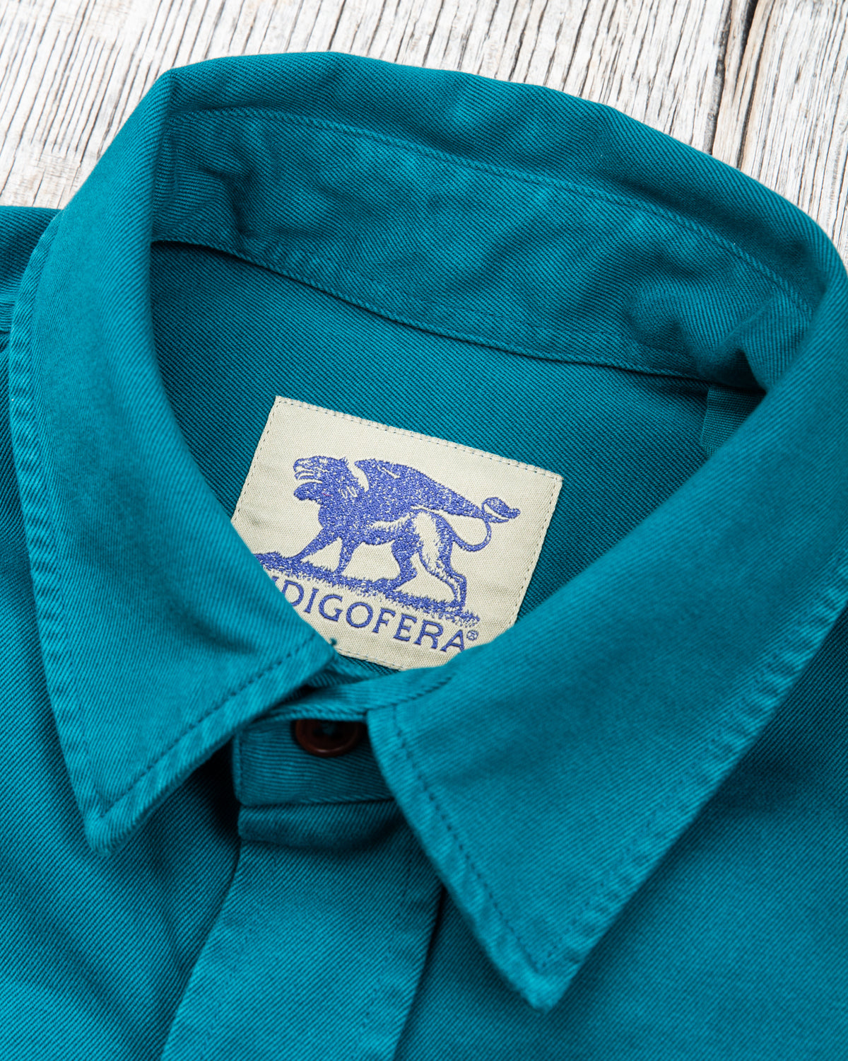 Indigofera Alamo Shirt Mediterranean Blue