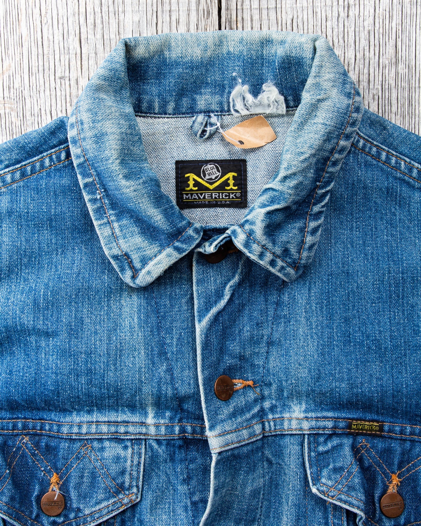 Vintage Blue Bell Maverick Type 3 Denim Jacket